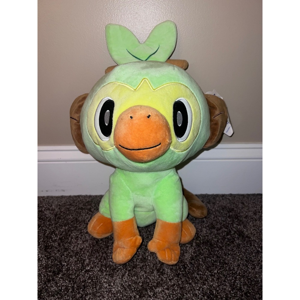 Build A Bear Pokemon‎ Grookey Plush W Tags 2022 15" No Sound Monkey Collectible